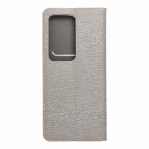 Flip case for Xiaomi Redmi 15 4G / 5G (171.1) Luna Book Gold silver