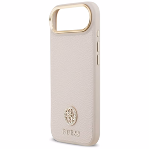 Guess Grained Strass Logo MagSafe iPhone Air Case - Pink