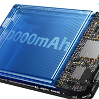 Dudao K29 10000mAh PD 20W Magnētiskā portatīvais lādētājs ar metāla apvalku, statīvu un iebūvētiem USB-C/Lightning kabeļiem - sudraba