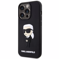 KARL LAGERFELD KLHCP14X3DRKINK IPHONE 14 PRO MAX 6.7 "MELNS/MELNS HARDCASE RUBBER IKONIK 3D