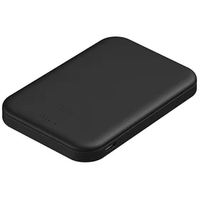 Uniq Lyden Lexa magnetisks 5000mAh PD USB-C portatvais ladetajs - melns