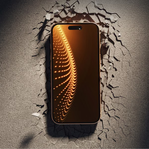 SBS Aizsargstikls ar D3O tehnoloģiju komplekts ar uzstādīšanas piederumu viedtālrunim iPhone 17 Pro - caurspīdīgs