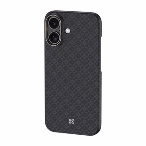 Benks Magnetic Armor Air Armor Grid Kevlar maciņš ar metāla rāmi 600D (B067) iPhone 17 melns