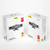 Dudao gravitācijas viedtālruņa turētājs automašīnā, melns (F11Pro)