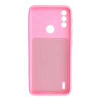 Camshield Soft viedtālruņa apvalks Motorola Moto E7 Power/E7i Power gaiši rozā
