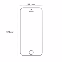 Rūdītais stikls 2,5D iPhone 5 / 5S / 5C / SE