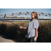 FORCELL F-GRIP MagSelfie S100M Selfie statīvs ar bezvadu tālvadību melns