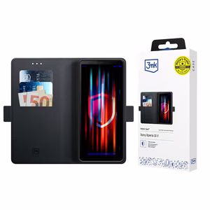 Чехол-кошелёк 3mk для Sony Xperia 10 V - чёрный