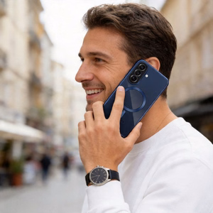 Tech-Protect MagFlex MagSafe Чехол для Samsung Galaxy A57 5G - прозрачный синий