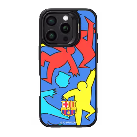 FC Barcelona Case iPhone 16 Pro Max Magnētiskais maciņš MagSafe OCFCBMCIP16PMSP SP