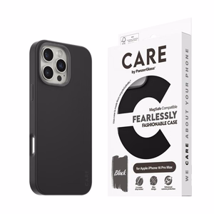 CARE by PanzerGlass Modes viedtālruņa apvalks iPhone 16 Pro Max 6.9" melns/melns Magnētiskais 1380