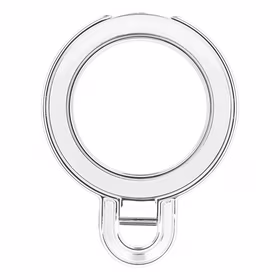 CIRCLE viedtālruņa statīvs - uzlīmējamais - sudrabains