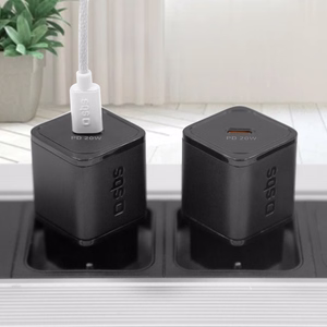 SBS TETRGAN1C20K 20W GaN Зарядное устройство USB-C с Power Delivery - чёрный