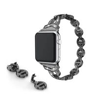 Apple Watch siksnas cilpa (f) 42/44/45 dizains 3 - melna (f)