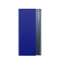 New Sleep viedtālruņa apvalks Xiaomi Redmi Note 12 Pro+ ar statīvu zila