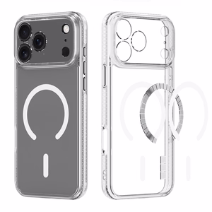 Dux Ducis Clin magnētiskais apvalks iPhone 17 Pro saderīgs ar MagSafe - caurspīdīgs