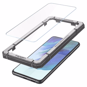 Spigen ALM Glas.tR rūdītais stikls Samsung Galaxy S21 FE - 2 gab.