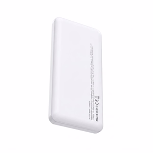 Wozinsky Wpower WPBBK-3 10000 mAh 10W ārējais akumulators, 2x USB-A 2A, balts