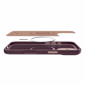 Spigen Nano Pop Mag MagSafe apvalks iPhone 17 viedtālrunim – bordo krāsas