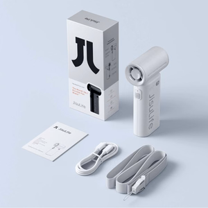 JisuLife rokas ventilators 9 pelēks