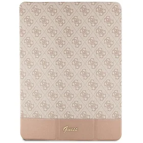 Guess 4G Stripe Allover apvalks iPad Pro 12.9" - rozā