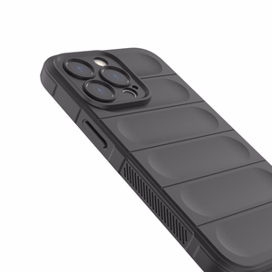 Magic Shield viedtālruņa apvalks iPhone 13 Pro elastīgs bruņu melnas krāsas vāks