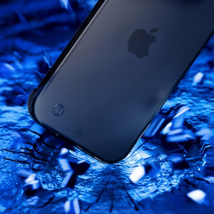 3mk Just20g Matēts viedtālruņa apvalks Apple iPhone 16 Pro Max - matēts melns