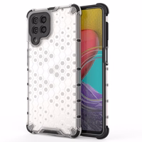 Šūnveida apvalks bruņots pārklājums ar gēla rāmi Samsung Galaxy M53 5G Caurspīdīgs