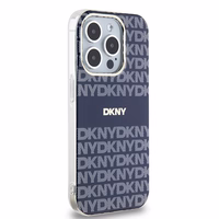 DKNY IML Mono un svītras Magnētiskais viedtālruņa apvalks iPhone 15 Pro Max - zila
