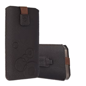 WONDER Deko maciņš (XL izmērs) Iphone 15/15 Pro/Iphone 16/16 Pro/Samsung S24/S24 Plus/S25/S25 Plus/A53/A55 5G chocolate