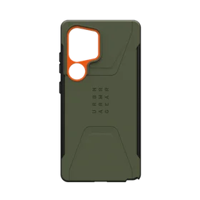 UAG Civilian Pro Magnētiskais apvalks viedtālrunim Samsung Galaxy S25 Ultra 5G - zaļš