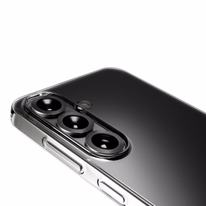 Guess Silikona viedtālruņa apvalks Puro 03 Nude Samsung Galaxy S25 - caurspīdīgs