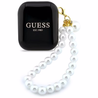 Guess Pearl Strap TWS austiņas melns
