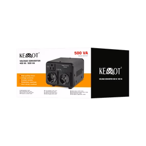 KEMOT sprieguma pārveidotājs, 400 W/500 VA