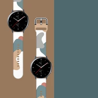 Moro pulksteņa siksna Samsung Galaxy Watch 45 / 46 / 47 mm no silikona - modelis 2