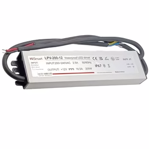 Barošanas bloks 12V, 16.5A, 200W, IP67