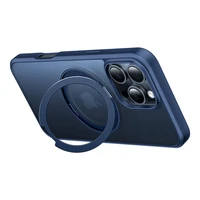 Torras Ostand Pro viedtālruņa apvalks iPhone 16 ProMax (Zils)