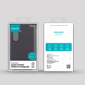 Nillkin Super Frosted Shield Pro magnētiskais MagSafe saderīgs maciņš priekš Samsung Galaxy S26 melns