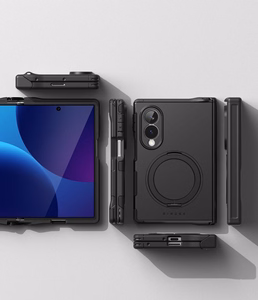 Ringke Alles MagSafe  Samsung Galaxy Z Fold 8 vāciņš, melns