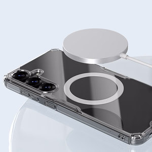 Nillkin Nature TPU Pro Magnētiskais viedtālruņa apvalks ar MagSafe Samsung S25 - Balts
