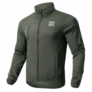 Rockbros TLWT002 ROAD TO SKY L Bicycle Windbreaker - Green