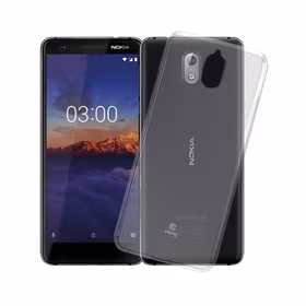 Crong Crystal Slim Cover - aizsargājošs maciņš Nokia 3.1 (clear)
