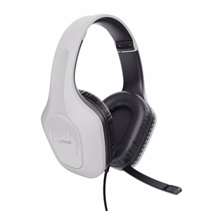 Trust GXT 415W Zirox - spēļu austiņas (baltas)