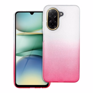 Spīdīgs viedtālruņa apvalks XIAOMI Redmi A5 (171,7 x 77,8 x 8,26) caurspīdīgs rozā