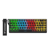 Wozinsky WKGP-1165 Mehāniskā spēļu tastatūra ar RGB apgaismojumu - melna