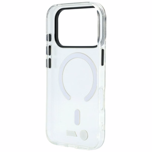 BMW M IML Glossy Metal Logo & Trims MagSafe maciņš modelim iPhone 17 Pro / 18 Pro – caurspīdīgs