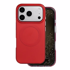Tecto Shield Mistiq Mag vāciņš iPhone 17 Pro 6,3" / 18 Pro 6,3", sarkans
