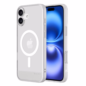 Incase Slim Case vāciņš ar MagSafe iPhone 16 Plus tālrunim, caurspīdīgs