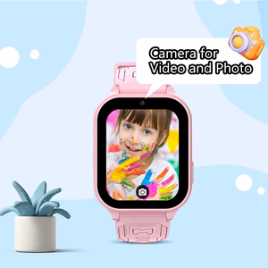Blavec Smartwatch K-02 Kids Voice Call / GPS / 4G / SOS (SWK02-P) pink