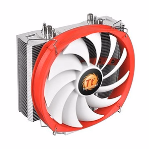 Thermaltake NiC L32 Processor Cooler 14 cm Aluminium, Red, White